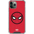 Marvel Spiderman Spiderman Emblem iPhone 12 Pro Clear Case