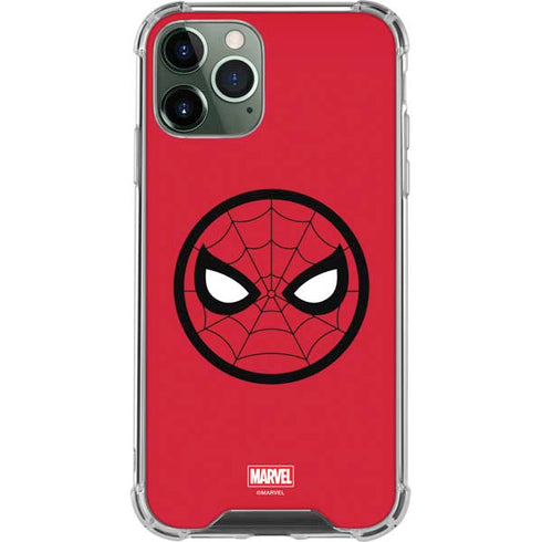 Marvel Spiderman Spiderman Emblem iPhone 12 Pro Max Clear Case