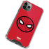 Marvel Spiderman Spiderman Emblem iPhone 12 Pro Max Clear Case