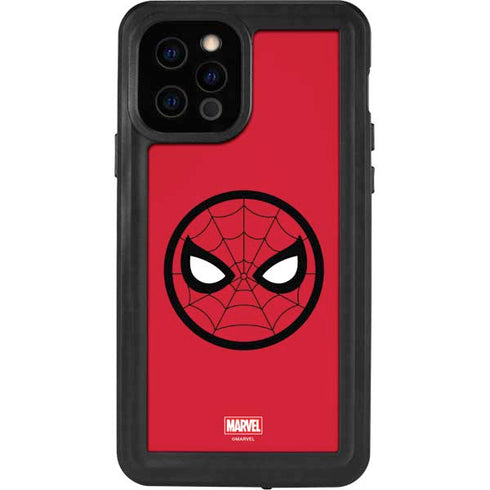 Marvel Spiderman Spiderman Emblem iPhone 12 Pro Waterproof Case