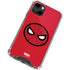 Marvel Spiderman Spiderman Emblem iPhone 13 Clear Case