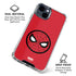 Marvel Spiderman Spiderman Emblem iPhone 14 Plus Clear Case