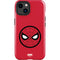 Marvel Spiderman Spiderman Emblem iPhone 14 Plus Impact Case