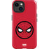 Marvel Spiderman Spiderman Emblem iPhone 14 Plus Impact Case