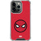Marvel Spiderman Spiderman Emblem iPhone 14 Pro Clear Case