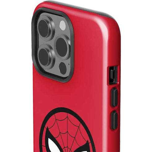 Marvel Spiderman Spiderman Emblem iPhone 14 Pro Impact Case