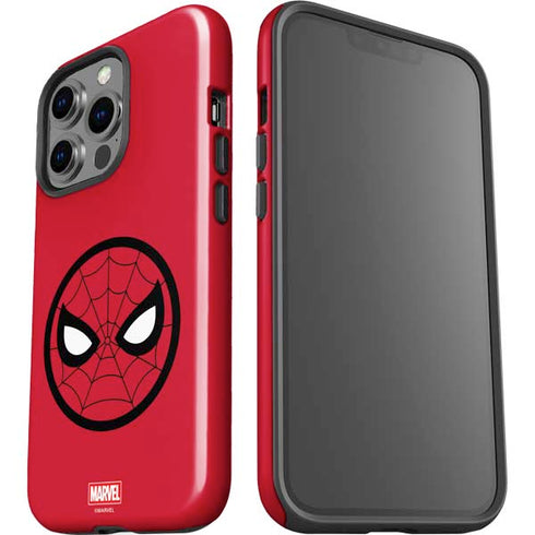 Marvel Spiderman Spiderman Emblem iPhone 14 Pro Impact Case
