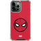 Marvel Spiderman Spiderman Emblem iPhone 14 Pro Max Clear Case