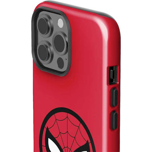 Marvel Spiderman Spiderman Emblem iPhone 14 Pro Max Impact Case