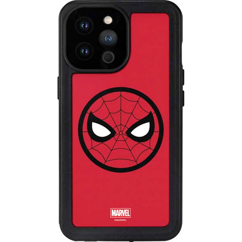 Marvel Spiderman Spiderman Emblem iPhone 14 Pro Max Waterproof Case