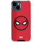 Marvel Spiderman Spiderman Emblem iPhone 15 Plus Clear Case
