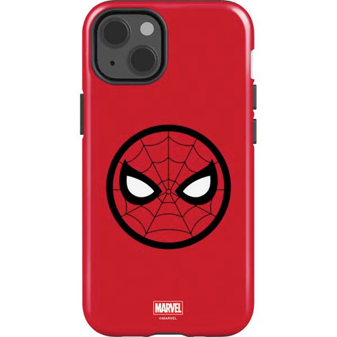 Marvel Spiderman Spiderman Emblem iPhone 15 Plus Impact Case