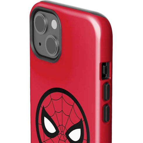 Marvel Spiderman Spiderman Emblem iPhone 15 Plus Impact Case