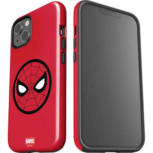 Marvel Spiderman Spiderman Emblem iPhone 15 Plus Impact Case