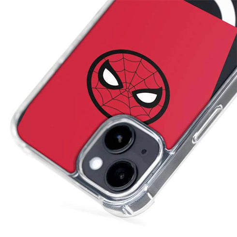 Marvel Spiderman Spiderman Emblem iPhone 15 Plus MagSafe Case