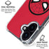 Marvel Spiderman Spiderman Emblem iPhone 16 Clear Case