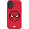 Marvel Spiderman Spiderman Emblem iPhone 16 Plus Impact Case