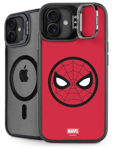 Marvel Spiderman Spiderman Emblem iPhone 16 Plus Kickstand Case