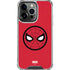 Marvel Spiderman Spiderman Emblem iPhone 16 Pro Max Clear Case