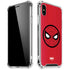 Marvel Spiderman Spiderman Emblem iPhone XS Max Clear Case
