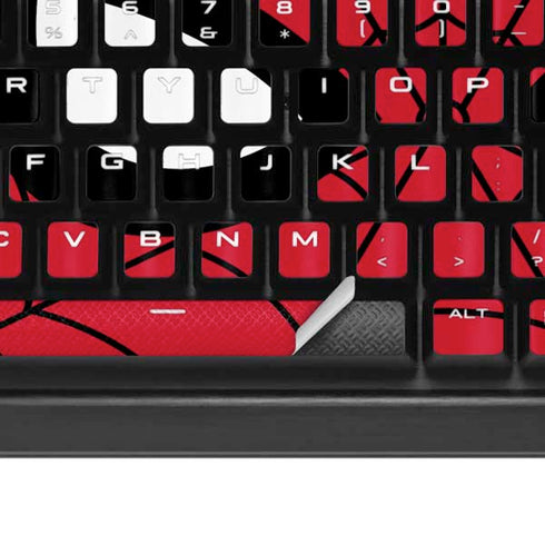 Marvel Spiderman Spiderman Emblem K95 RGB PLATINUM Mechanical Gaming Keyboard Skin