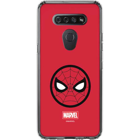 Marvel Spiderman Spiderman Emblem LG K51/Q51 Clear Case