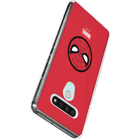 Marvel Spiderman Spiderman Emblem LG Stylo 6 Clear Case