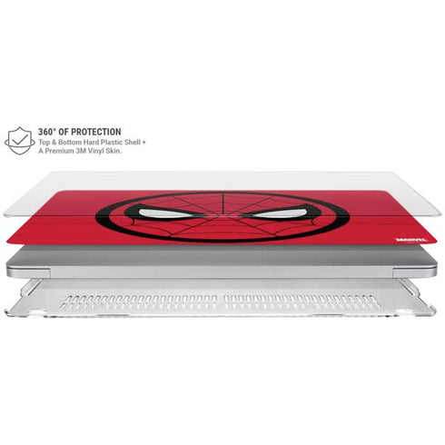 Marvel Spiderman Spiderman Emblem MacBook Air 15in (2023-2025) Case plus Skin