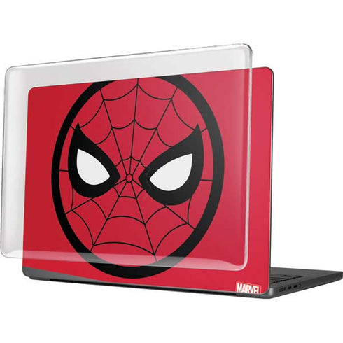 Marvel Spiderman Spiderman Emblem MacBook Pro 14in (2021-24) Case plus Skin