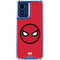 Marvel Spiderman Spiderman Emblem Moto G Play 4G (2024) Clear Case