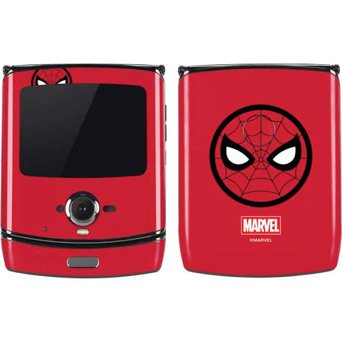 Marvel Spiderman Spiderman Emblem Motorola RAZR Skin