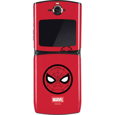 Marvel Spiderman Spiderman Emblem Motorola RAZR Skin