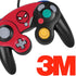 Marvel Spiderman Spiderman Emblem Nintendo GameCube Controller Skin