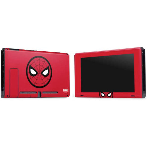 Marvel Spiderman Spiderman Emblem Nintendo Switch Bundle Skin