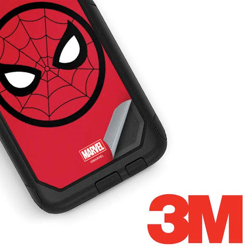 Marvel Spiderman Spiderman Emblem Otterbox Commuter Galaxy Skin