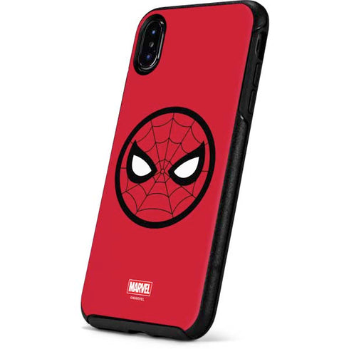 Marvel Spiderman Spiderman Emblem Otterbox Symmetry iPhone Skin