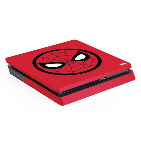 Marvel Spiderman Spiderman Emblem PS4 Slim Skin