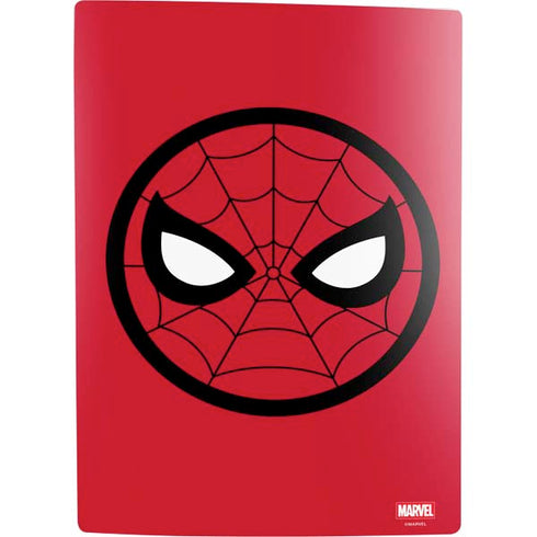 Marvel Spiderman Spiderman Emblem PS5 Digital Edition Console Skin