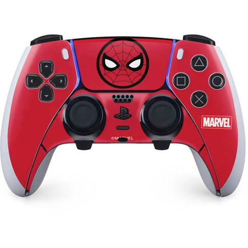 Marvel Spiderman Spiderman Emblem PS5 DualSense Edge Pro Controller Skin