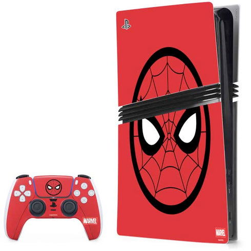 Marvel Spiderman Spiderman Emblem PS5 Pro Bundle Skin
