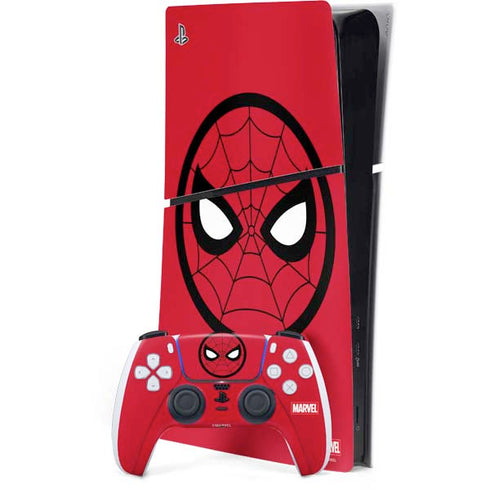 Marvel Spiderman Spiderman Emblem PlayStation PS5 Skins