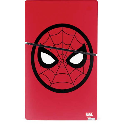 Marvel Spiderman Spiderman Emblem PS5 Slim Digital Edition Console Skin