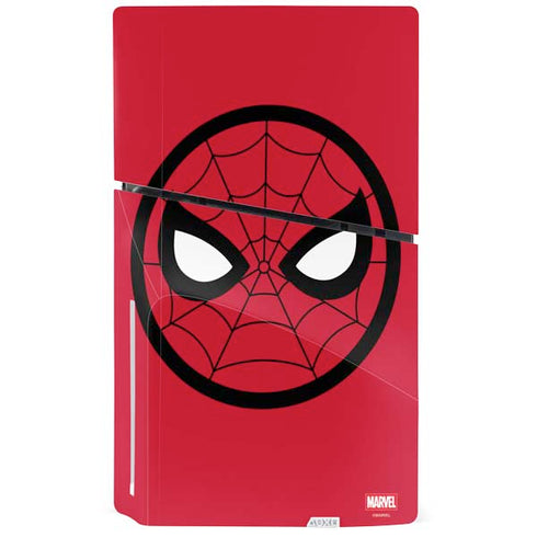 Marvel Spiderman Spiderman Emblem PS5 Slim Disk Console Skin