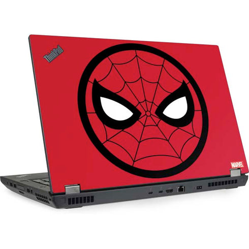 Marvel Spiderman Spiderman Emblem Lenovo ThinkPad Skin