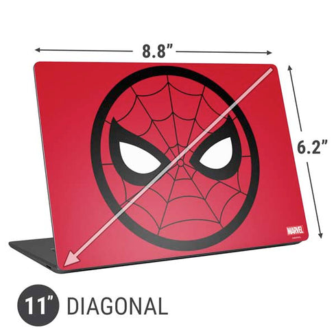 Marvel Spiderman Spiderman Emblem Universal Laptop 11in (8.8 x 6.2in) Skin