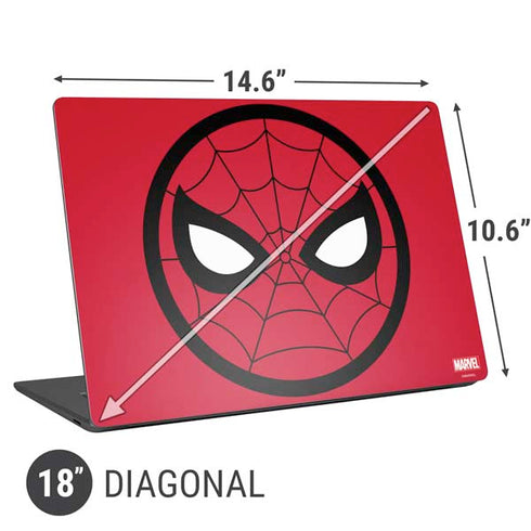 Marvel Spiderman Spiderman Emblem Universal Laptop 18in (14.6 x 10.6in) Skin