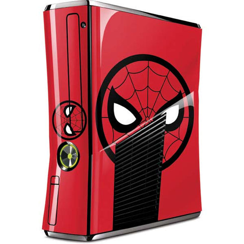 Marvel Spiderman Spiderman Emblem Xbox 360 Slim (2010) Skin