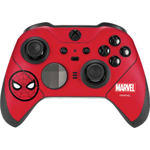 Marvel Spiderman Spiderman Emblem Xbox Elite Wireless Controller Series 2 Skin