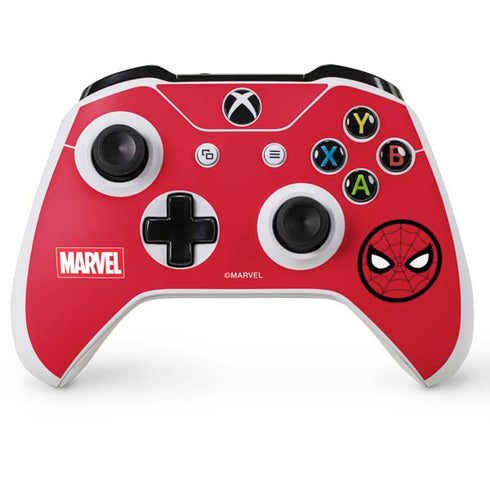 Marvel Spiderman Spiderman Emblem Xbox One X Controller Skin