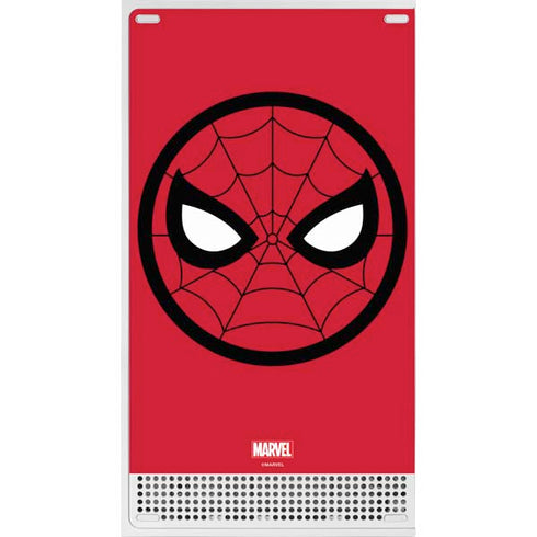 Marvel Spiderman Spiderman Emblem Xbox Series S Console Skin